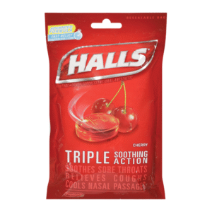 HALLS BAGS CHERRY 12CT