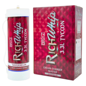 BRIXZ RICH WHIP CREAM CHARGERS 3.3L WATERMELON 2CT