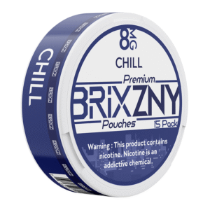 BRIXZNY NICOTINE POUCHES CHILL 8MG -PIECE(S) OF 5