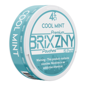 BRIXZNY NICOTINE POUCHES COOL MINT 8MG -PIECE(S) OF 5