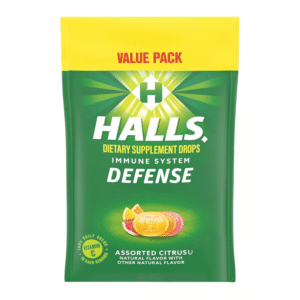 HALLS DEFENCE VIT C CITRUS 12CT