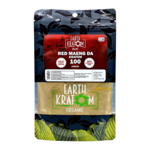 EARTH KRATOM 100GM POWDER RED MAENG DA