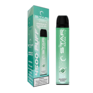 STARMAX DISPOSABLE 4500PF EMERALD CLEAR 5% - BOX OF 10