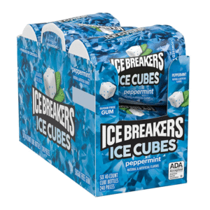 ICE BREAKERS CUBES PEPPERMINT 6CT