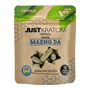 JUST KRATOM MAENG DA WHITE 30CT CAPSULES