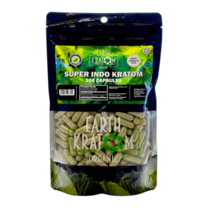 EARTH KRATOM 300CT CAPSULE SUPER INDO