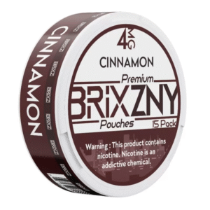 BRIXZNY NICOTINE POUCHES CINNAMON 4MG -PIECE(S) OF 5