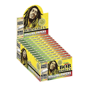 BOB MARLEY HEMP PAPER/TIPS KG 24CT