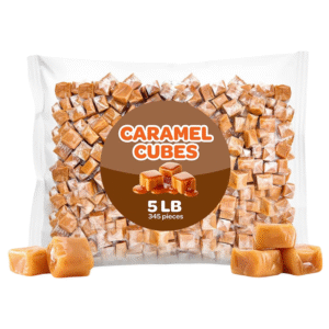 CARAMELS 5LB CLEAR BAG  T/M