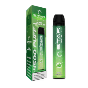 STARMAX DISPOSABLE 4500PF JEWEL MENTHOL 5% - BOX OF 10