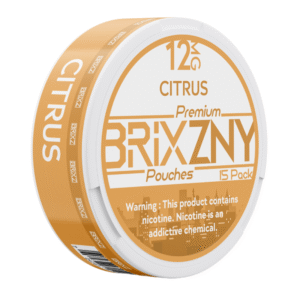 BRIXZNY NICOTINE POUCHES CITRUS 12MG -PIECE(S) OF 5