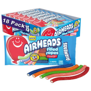 AIRHEADS ROPES ASSORTED 18CT 2OZ