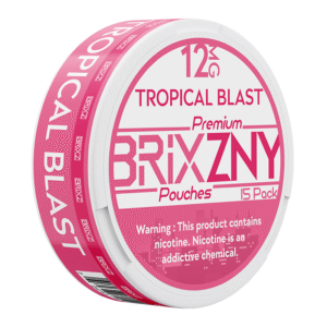 BRIXZNY NICOTINE POUCHES TROPICAL BLAST 12MG -PIECE(S) OF 5