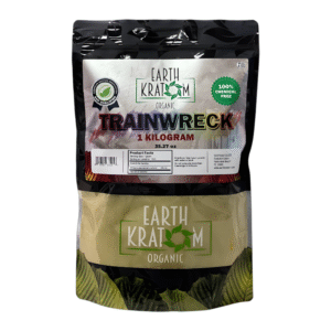 EARTH KRATOM 1KG POWDER TRAINWRECK