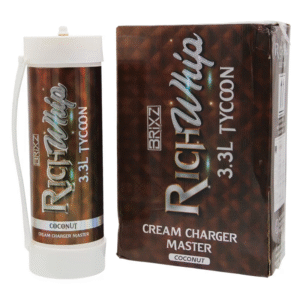 BRIXZ RICH WHIP CREAM CHARGERS 3.3L COCONUT 2CT