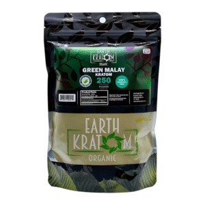 EARTH KRATOM 250GM POWDER GREEN MALAY
