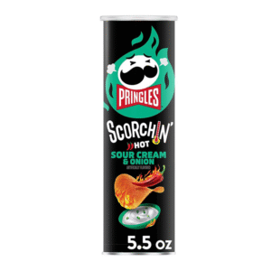 PRINGLES 5.5OZ / 14CT SCORCHIN SC & ONION