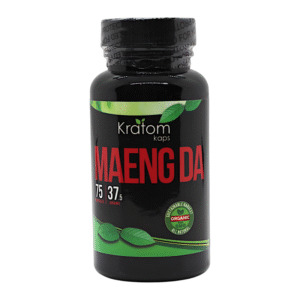 KRATOM KAPS MAENG DA 75CT 37.5GM BOTTLE