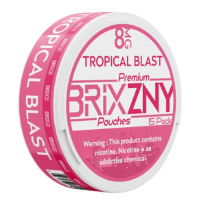 BRIXZNY NICOTINE POUCHES TROPICAL BLAST 8MG -PIECE(S) OF 5