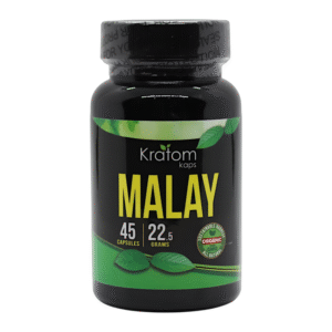 KRATOM KAPS MALAY 45CT 22.50GM CAPSULES BOTTLE