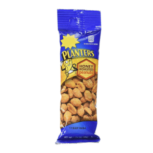 PLANTERS TUBE NUTS HNY ROASTED PEANUTS 1.75OZ