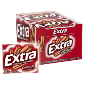 WRIGLY GUM EXTRA CINNAMON 10CT