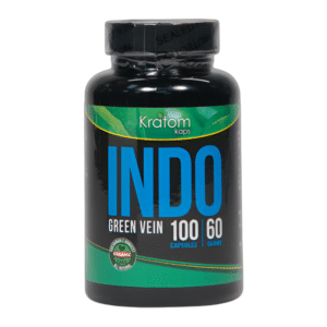 KRATOM KAPS INDO GREEN VEIN 100CT 50GM / 60GM CAPSULES PIECE(S)