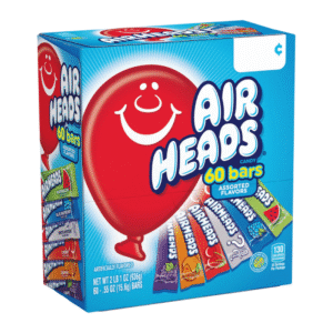 AIRHEADS ASSORTED BARS 60CT