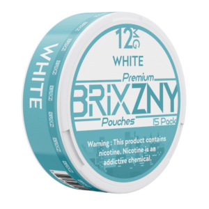 BRIXZNY NICOTINE POUCHES WHITE 12MG -PIECE(S) OF 5