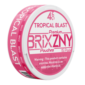 BRIXZNY NICOTINE POUCHES TROPICAL BLAST 4MG -PIECE(S) OF 5