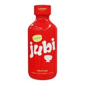 JUBI SHOTS ENERGY WITH CHERRY 50MG 2OZ -BOX OF 12 (KRATOM)