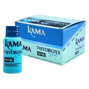 KAMA 7-OH 7-HYDROXY SHOTS 80MG NATURAL -BOX OF 12