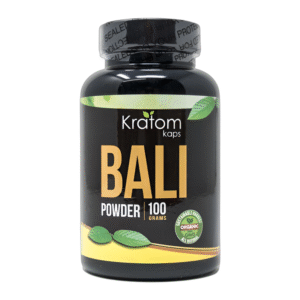 KRATOM KAPS BALI 100GM POWDER BOTTLE