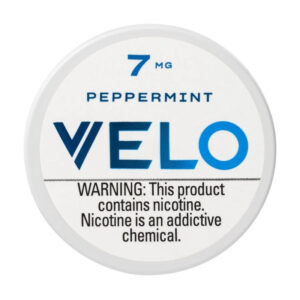 VELO POUCH PEPPERMINT 7MG 5CT