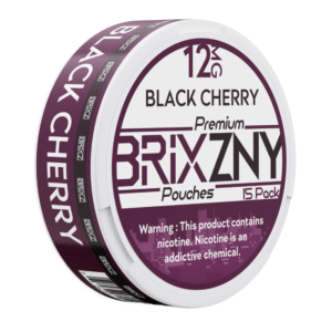 BRIXZNY NICOTINE POUCHES BLACKCHERRY 12MG -PIECE(S) OF 5