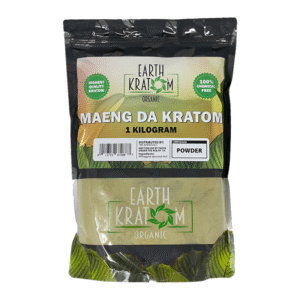 EARTH KRATOM 1KG POWDER MAENG DA