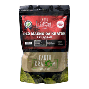 EARTH KRATOM 1KG POWDER RED MAENG DA