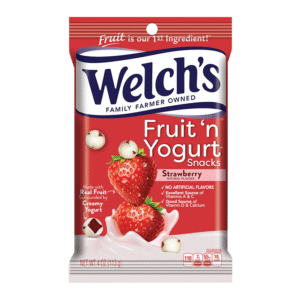 WELCH FRUIT YOGURT STRAWBERRY PEG 4OZ/12CT