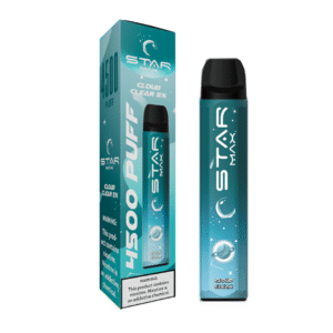 STARMAX DISPOSABLE 4500PF CLOUD CLEAR 5% - BOX OF 10