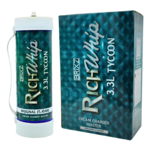 BRIXZ RICH WHIP CREAM CHARGERS 3.3L ORIGINAL 2CT