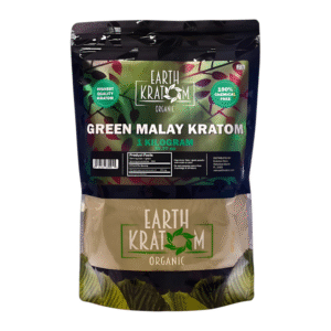 EARTH KRATOM 1KG POWDER GREEN MALAY