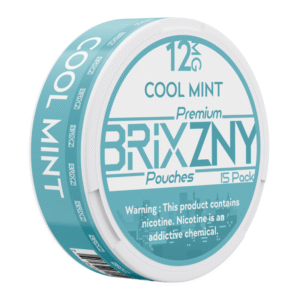 BRIXZNY NICOTINE POUCHES COOL MINT 12MG -PIECE(S) OF 5