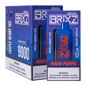BRIXZ NYC DISPOSABLE 9000PF TRIPLE BERRY ICE -BOX OF 5