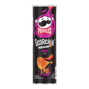PRINGLES SCORCHIN MEDIUM BBQ - 5.5OZ SINGLE