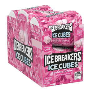 ICE BREAKERS CUBES BUBBLE BREEZE 6CT