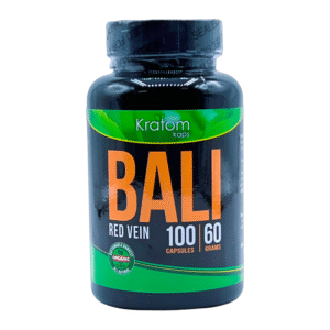 KRATOM KAPS BALI RED VEIN 100CT 50GM/60GM CAPSULES PIECE(S)