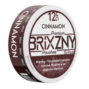 BRIXZNY NICOTINE POUCHES CINNAMON 12MG -PIECE(S) OF 5