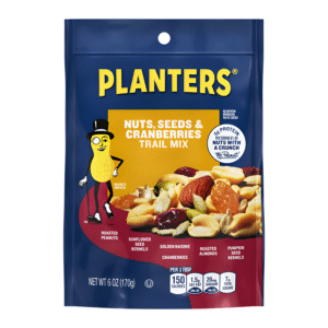 PLANTERS TRAIL MIX NUT/SEED/CRAN 6OZ/12CT