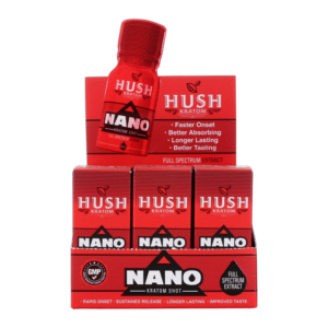 HUSH KRATOM SHOT NANO -BOX OF 12