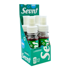 SEVN 7-HYDROXY MINI SHOTS 25MG COTTON CANDY 60ML -BOX OF 4 BOTTLES